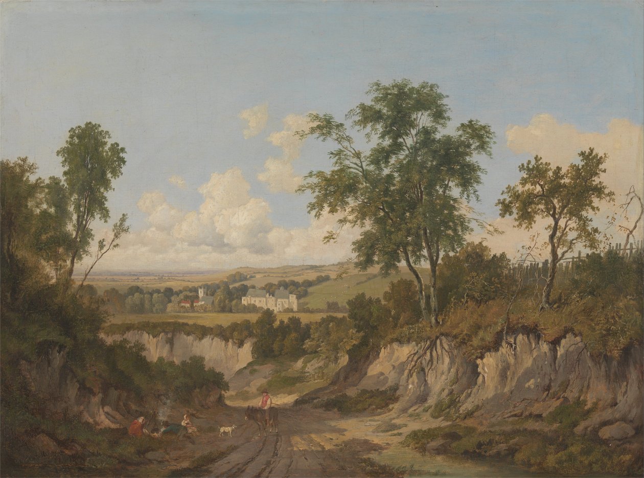 Penshurst Place, Kent by Patrick Nasmyth