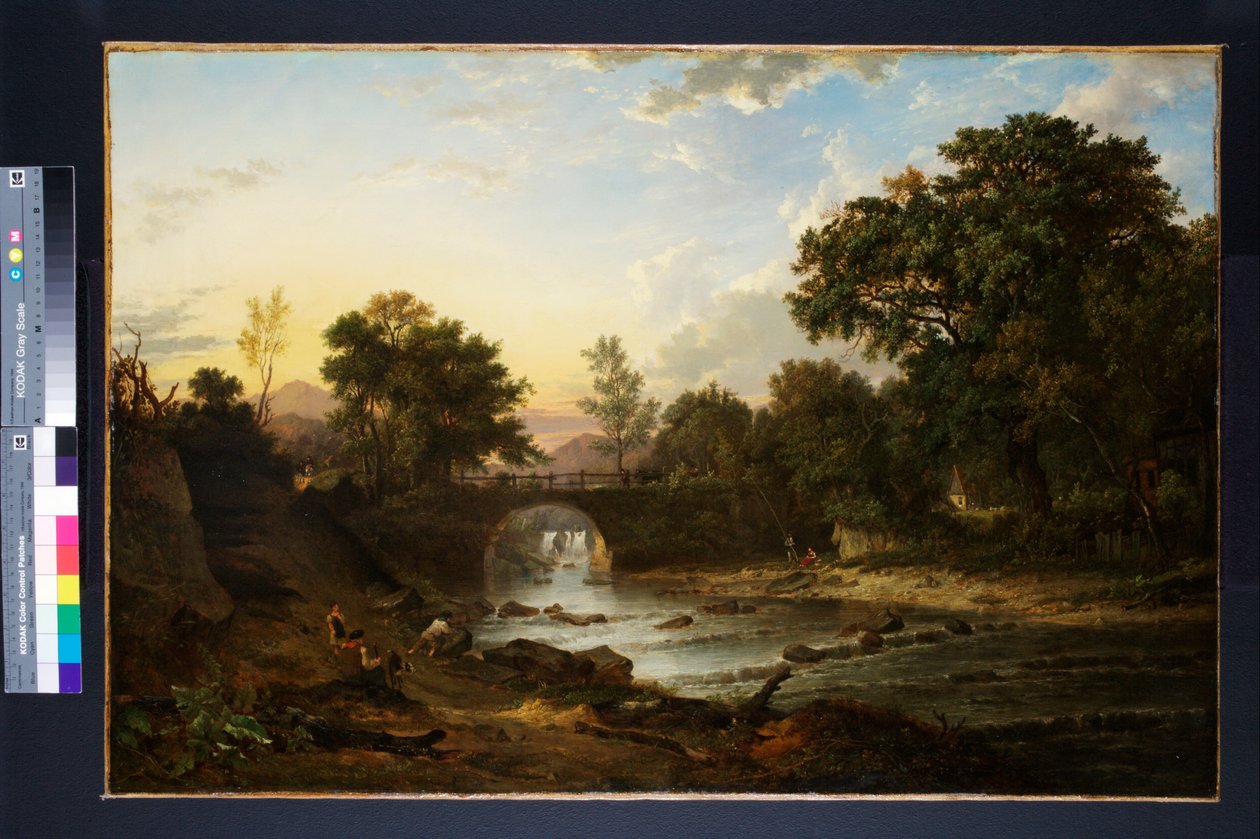 A View of the Douglas Bridge near Inverary, Argyllshire, 1818 by Patrick Nasmyth