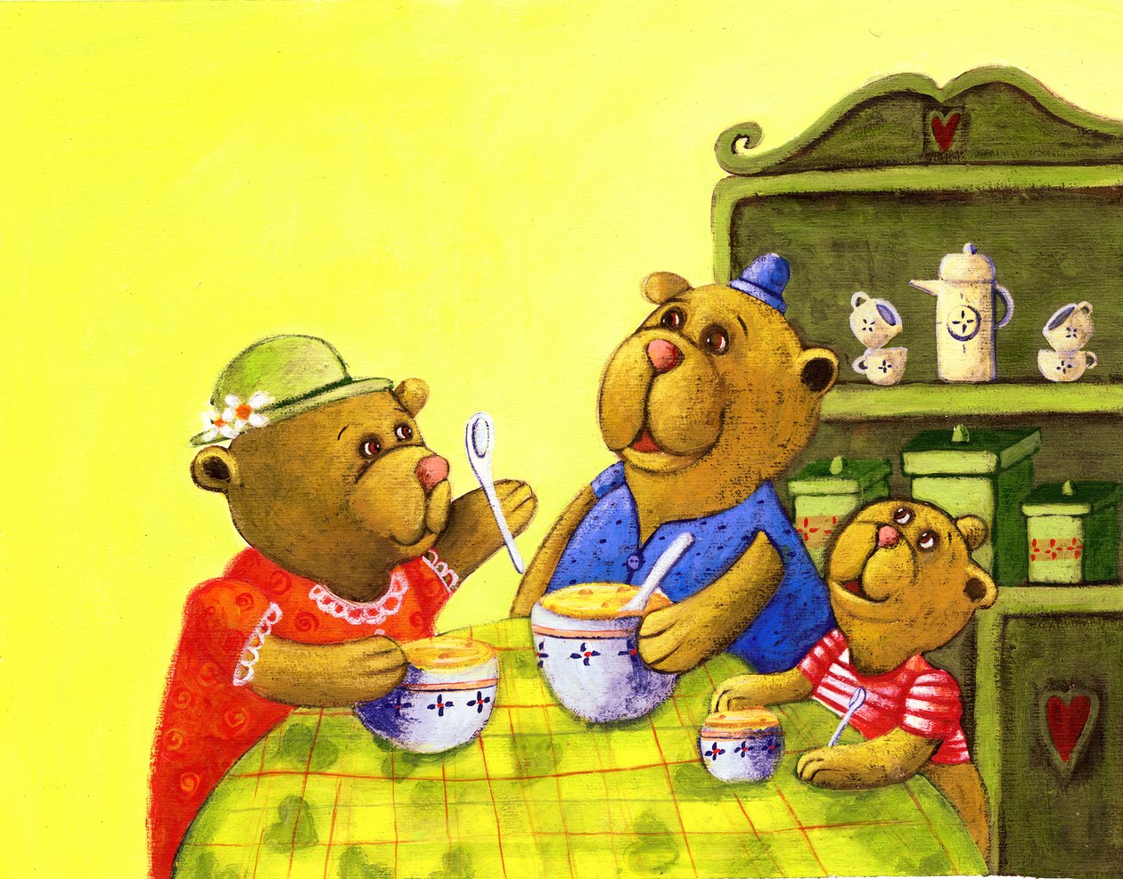 Goldilocks and Three Bears by Patrizia La Porta