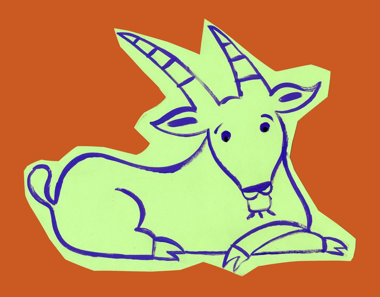 Horoscope: the sign of the capricorn (illustration by P. La Porta) by Patrizia La Porta