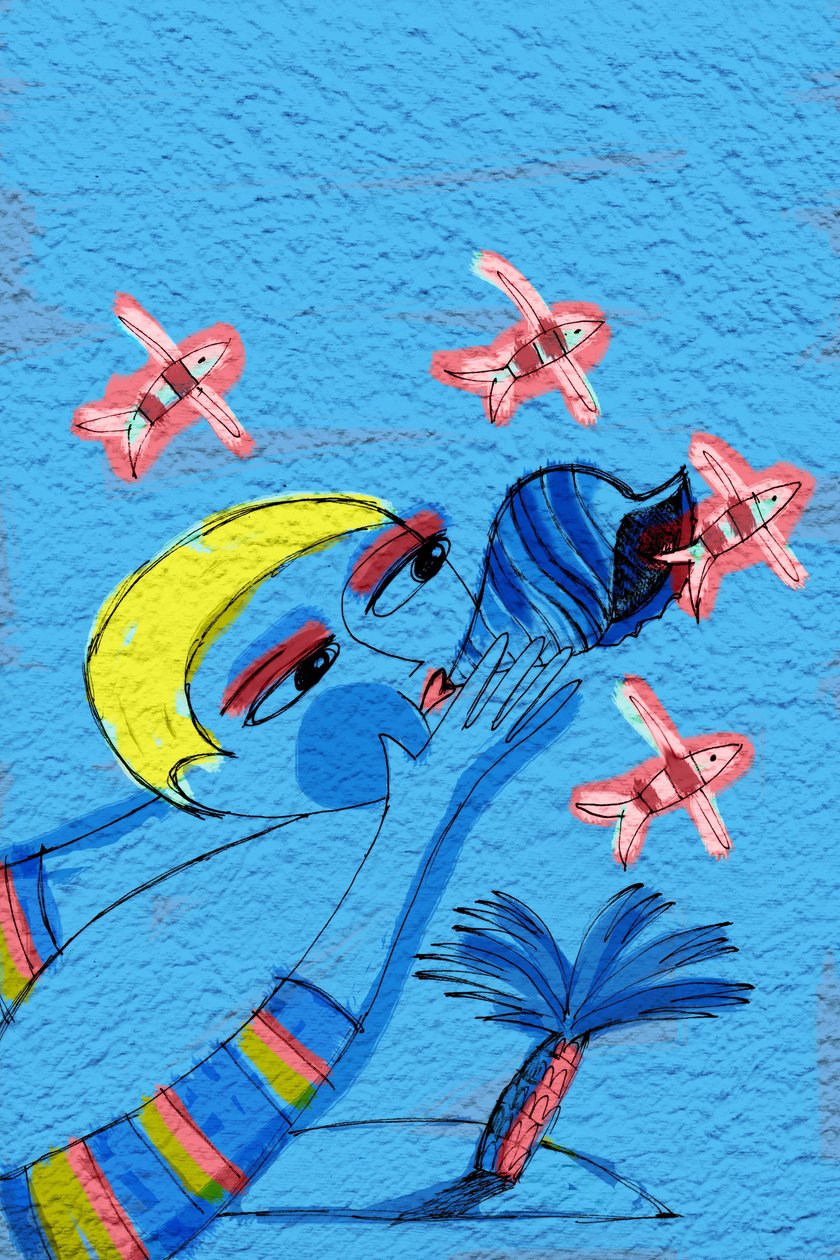Illustration for the novel 