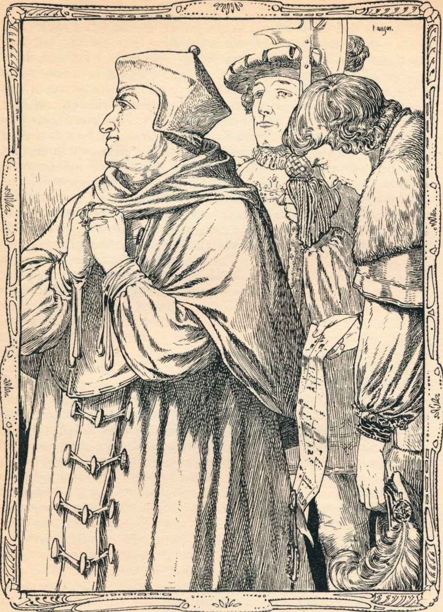 The Arrest of Cardinal Wolsey, 1902 by Patten Wilson