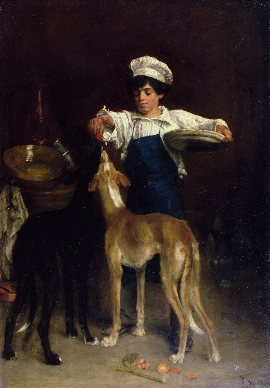 The Pantry Boy by Paul Adolphe Rajon
