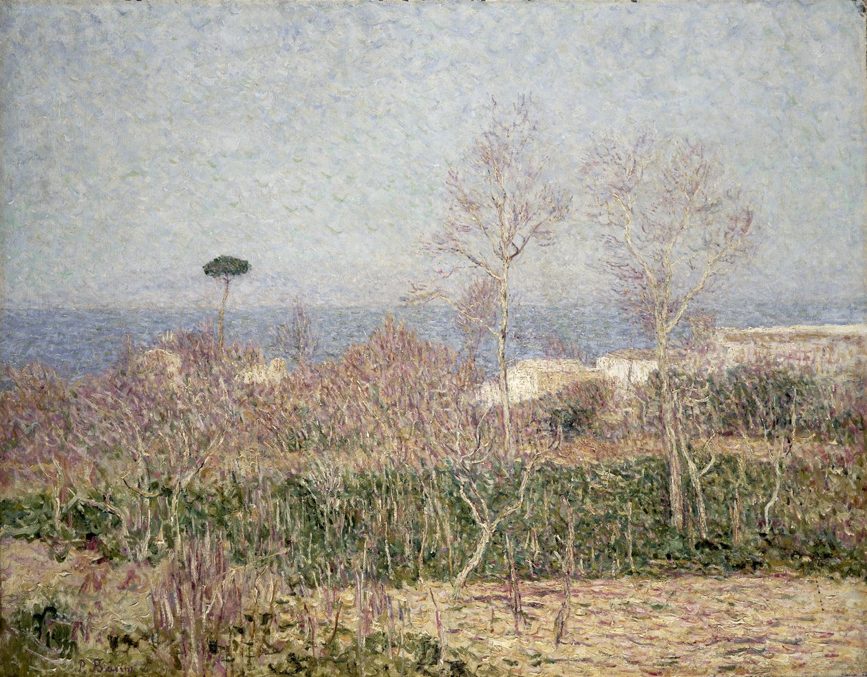 A Coastal Landscape on Capri by Paul Baum