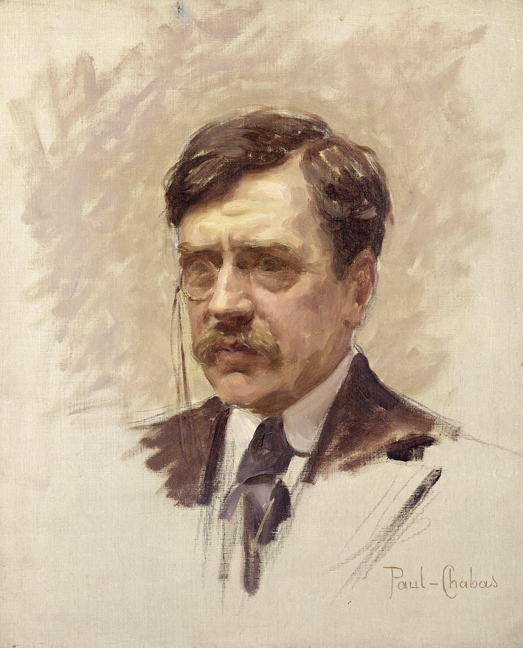 Paul Bourget (1852-1935) by Paul Emile Chabas