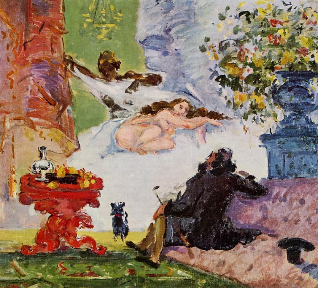 A Modern Olympia by Paul Cézanne