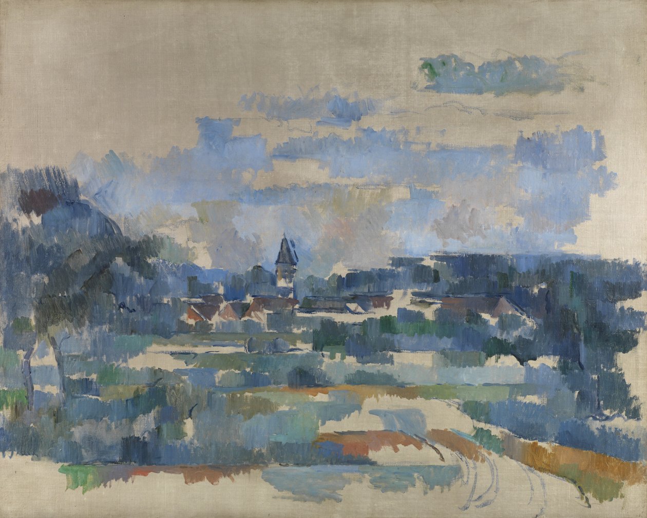 Route Tournante by Paul Cézanne
