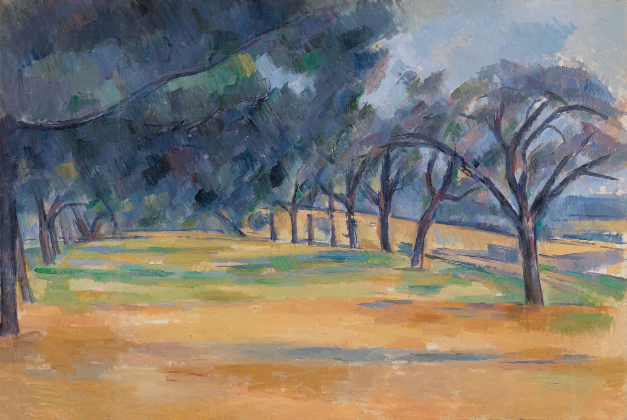 The Allee at Marines, 1898 by Paul Cézanne