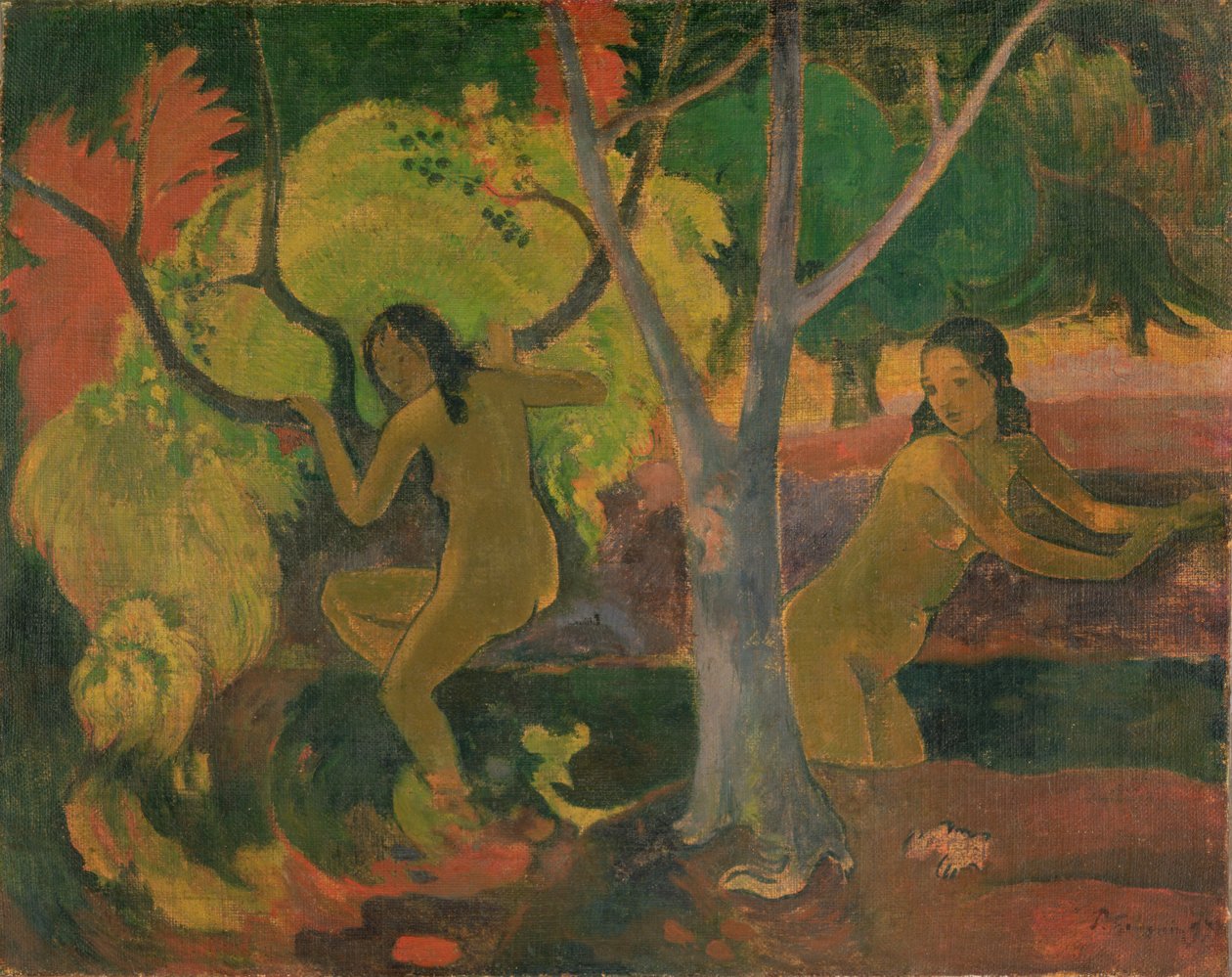 Bathers at Tahiti, 1897 by Paul Gauguin