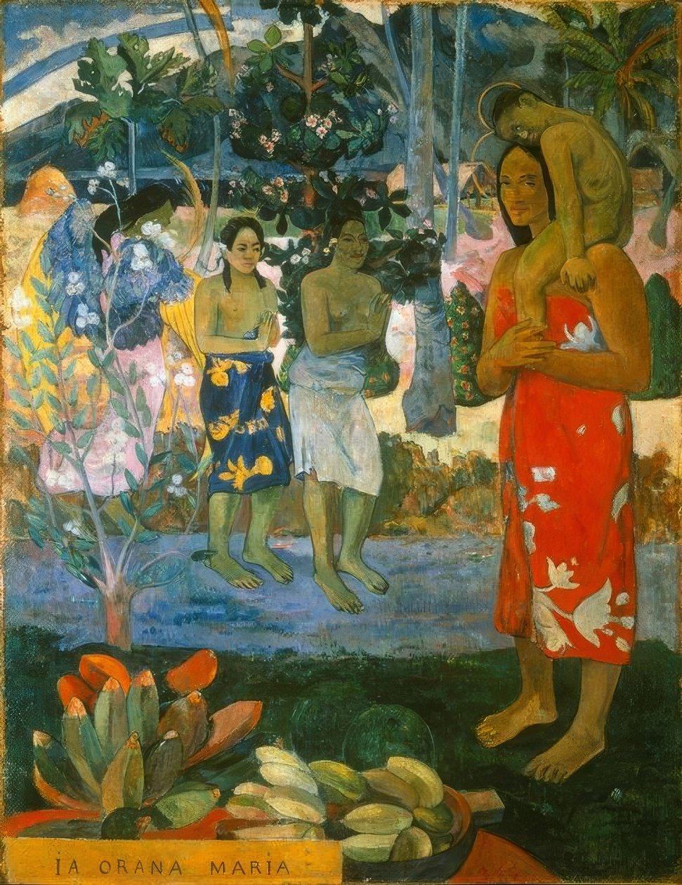 Ia Orana Maria by Paul Gauguin
