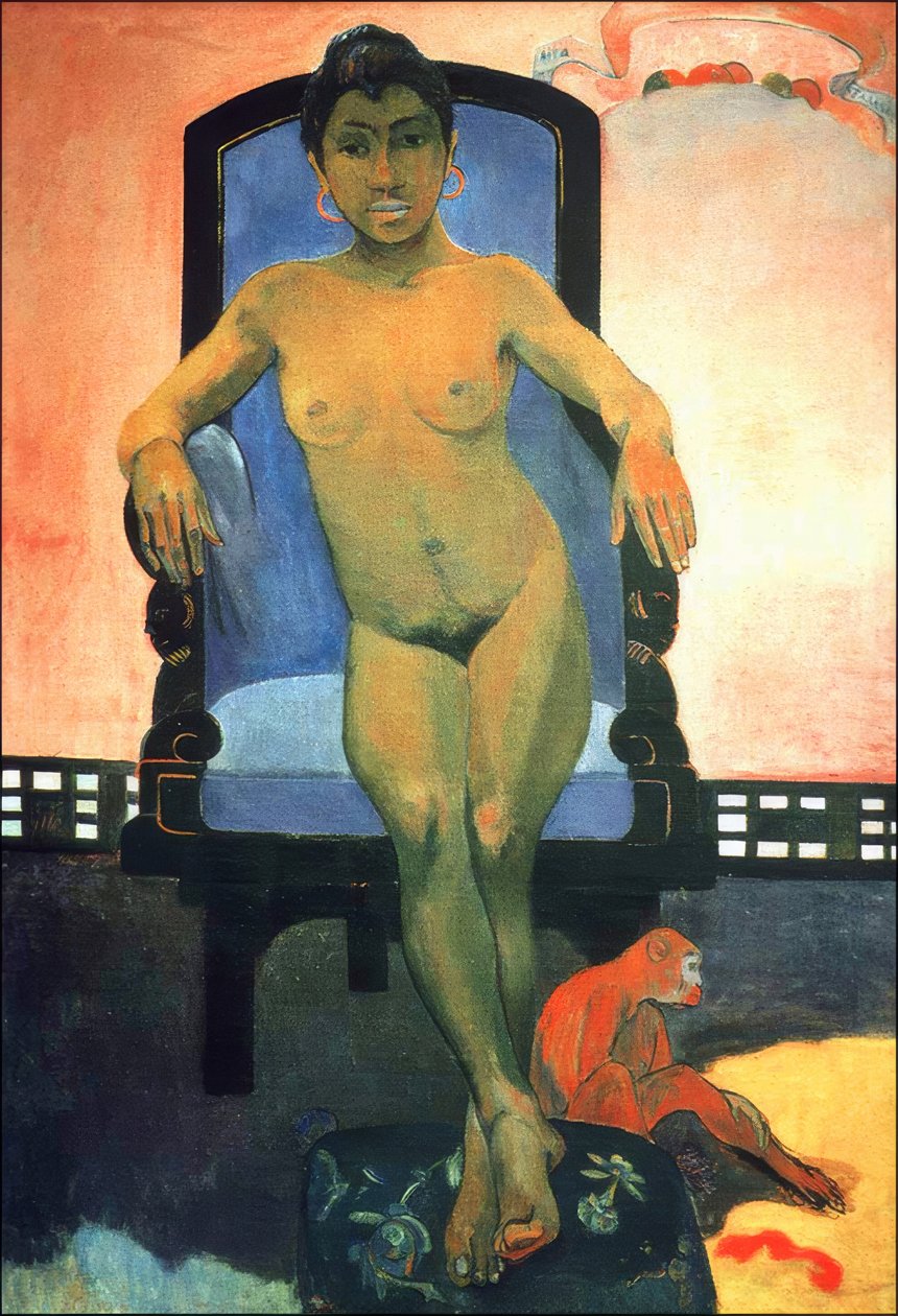 Indonesia: Annah the Javanese, Paul Gauguin (1893) by Paul Gauguin