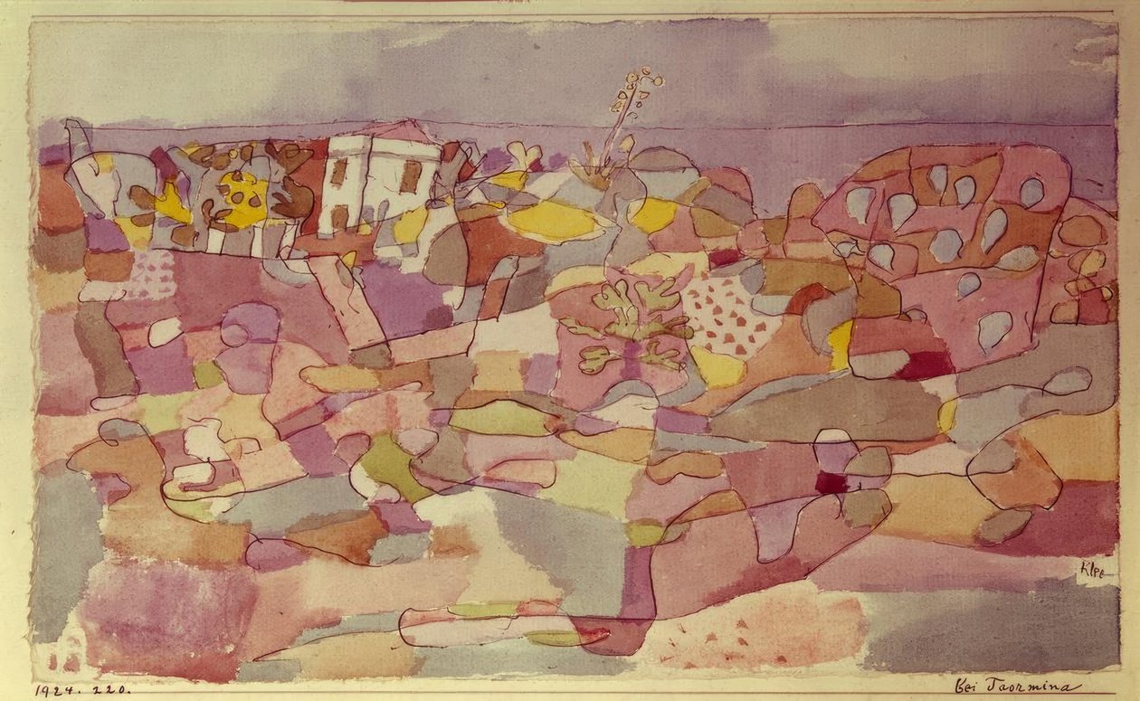 Near Taormina by Paul Klee