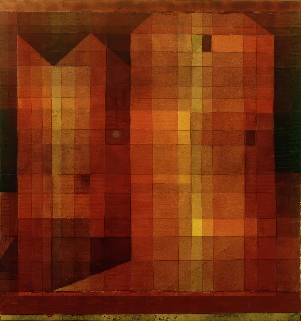 Castle 1 by Paul Klee