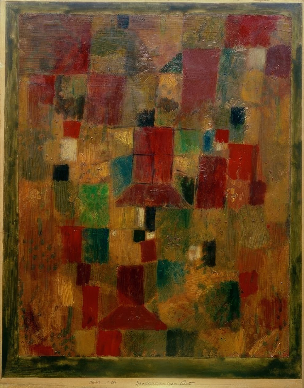 Autumn Sunny Place by Paul Klee