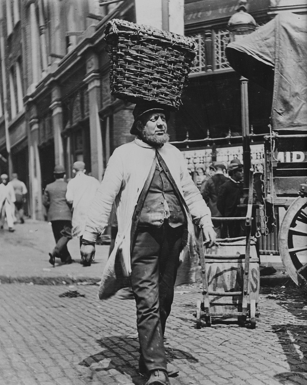 Fish Porters at Billingsgate Market, 1893 by Paul Martin