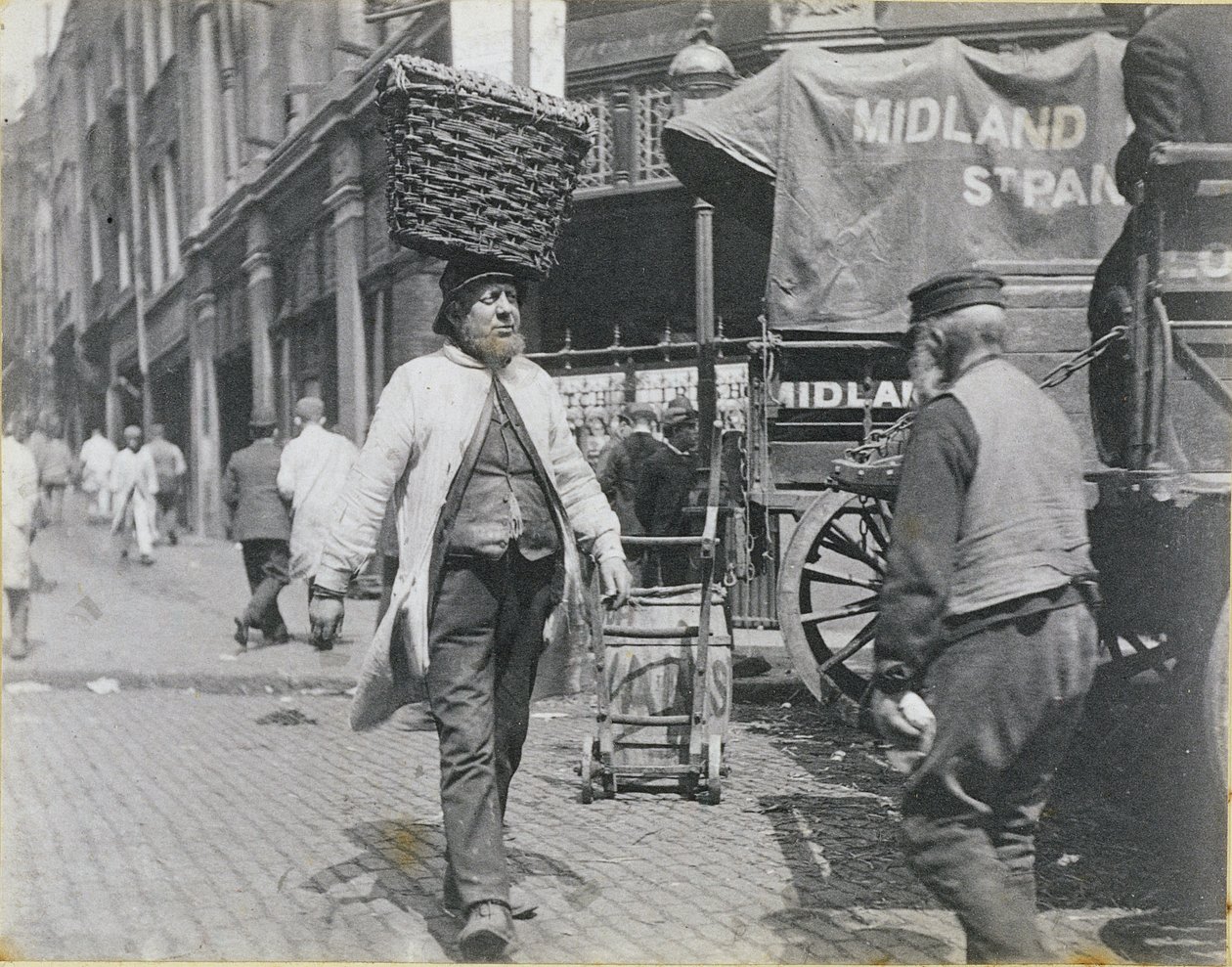 Fish Porters at Billingsgate Market by Paul Martin