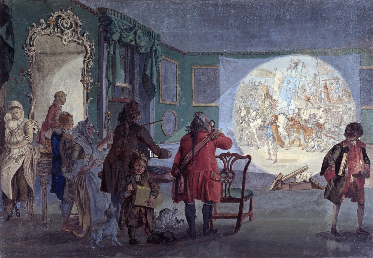 The Lantern Slide Show by Paul Sandby