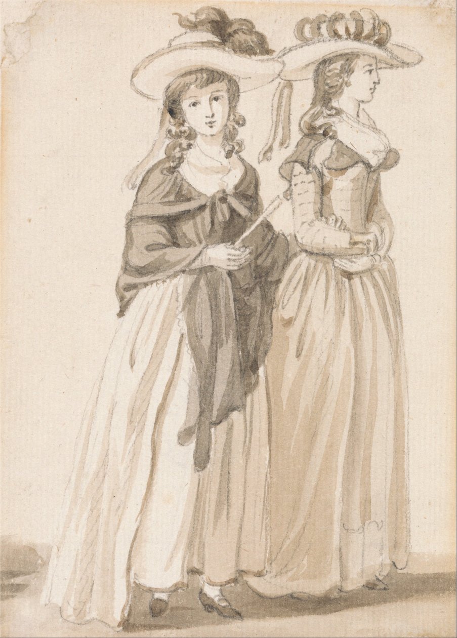 The Misses Sandby of Norwich by Paul Sandby