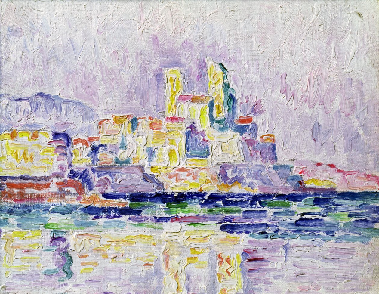 Antibes (Study), 1918-19 by Paul Signac