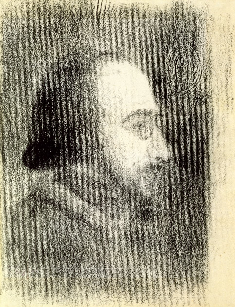 Erik Satie (1866-1925) c.1886 by Paul Signac