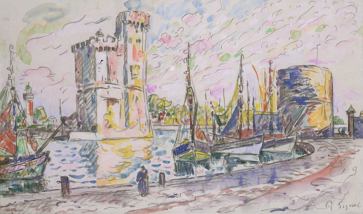 La Rochelle by Paul Signac
