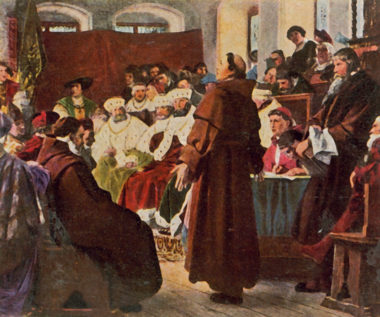 Luther at the Diet of Worms by Paul (after) Thumann