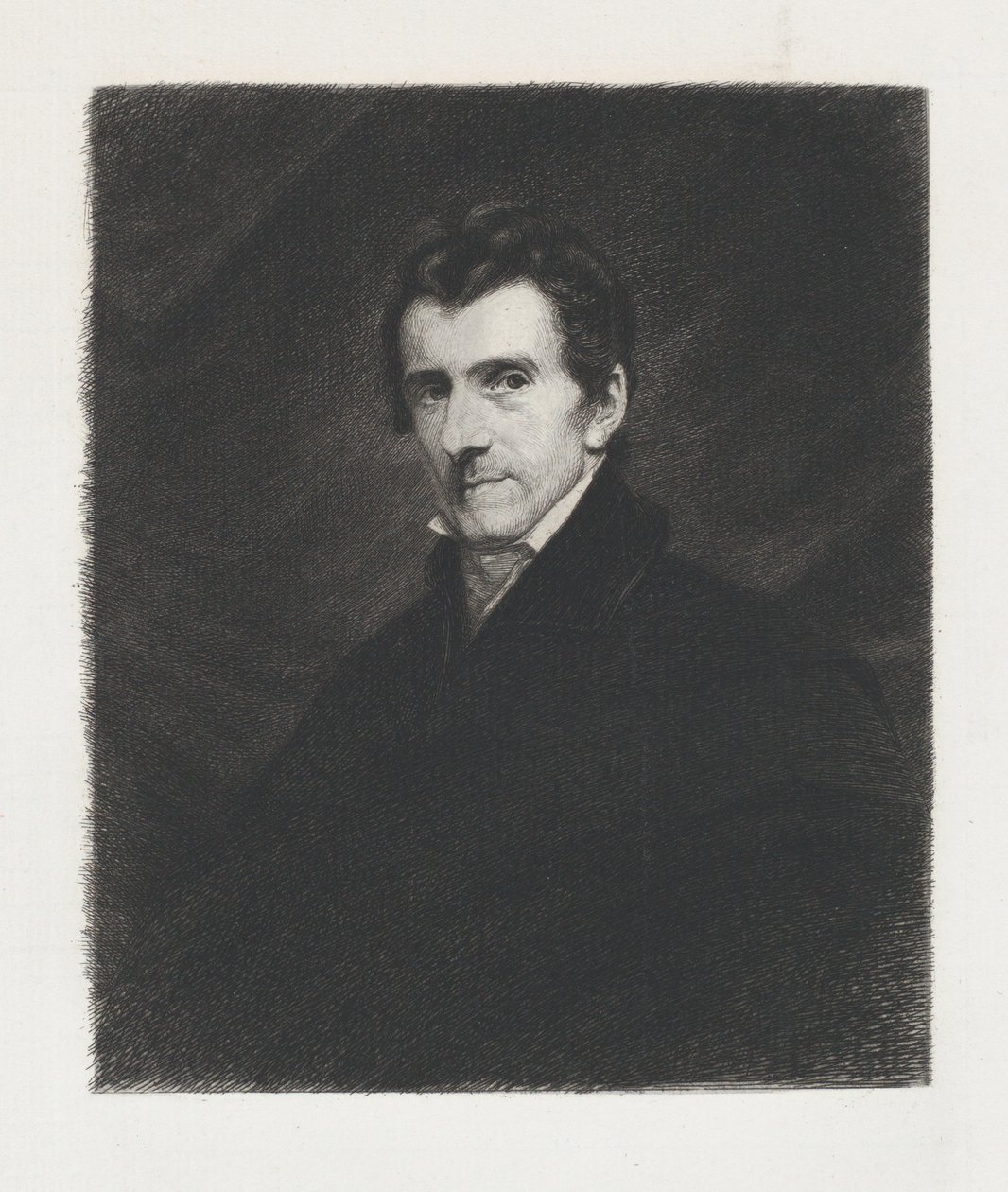 Antonio Canova, 1873 by Paul Adolphe Rajon