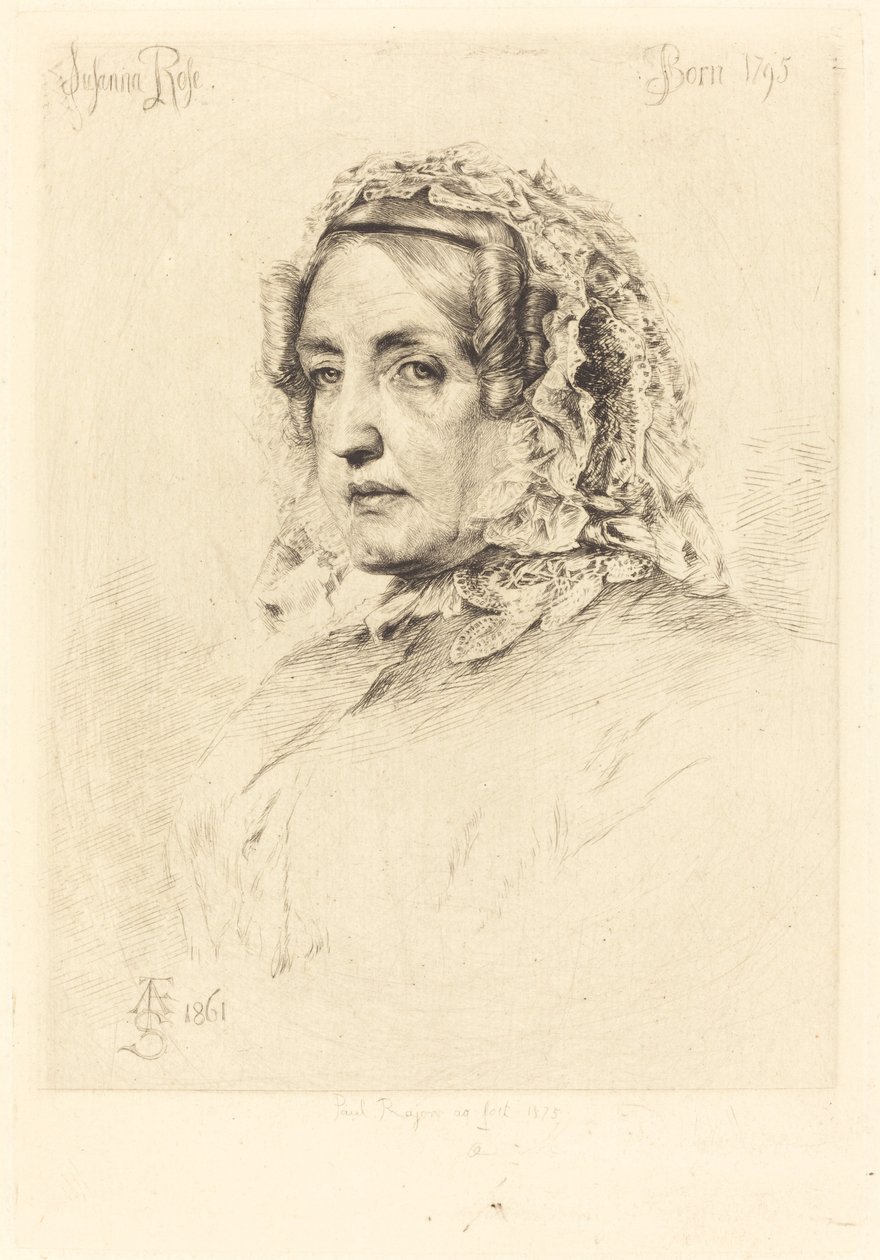 Suzanna Rose by Paul Adolphe Rajon