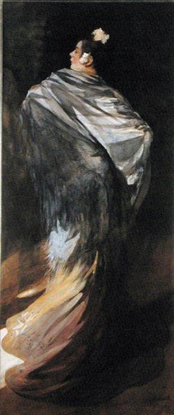 A Spanish Beauty by Paul Albert (attr. to) Besnard
