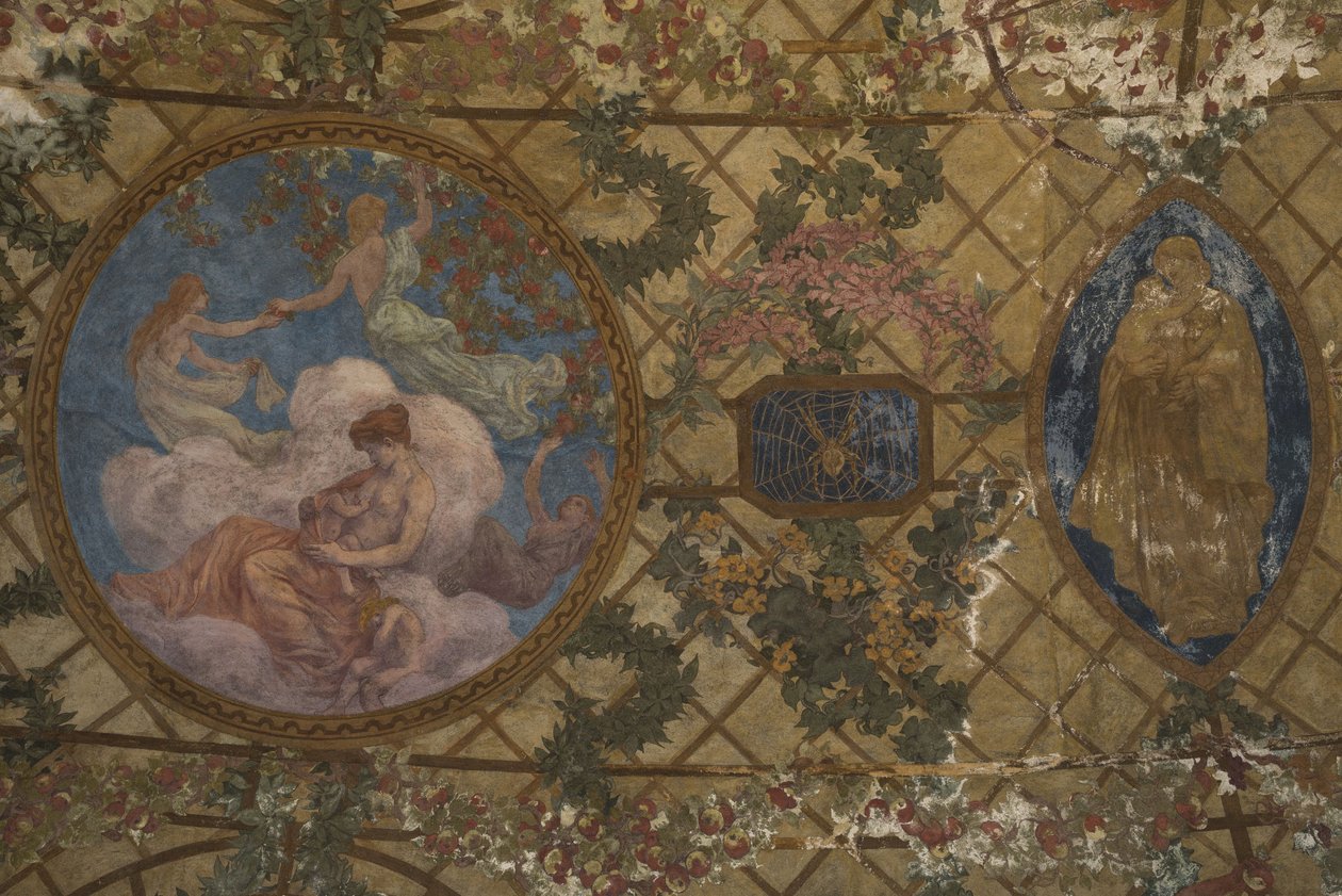 Hours of day and night: Maternity, between 1909 and 1910 by Paul Albert Baudouin