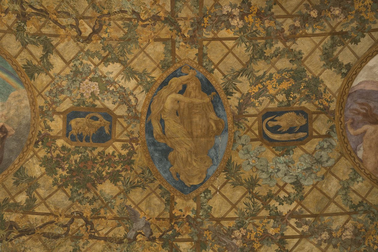 The Hours of Day and Night: The Dream, between 1909 and 1910 by Paul Albert Baudouin