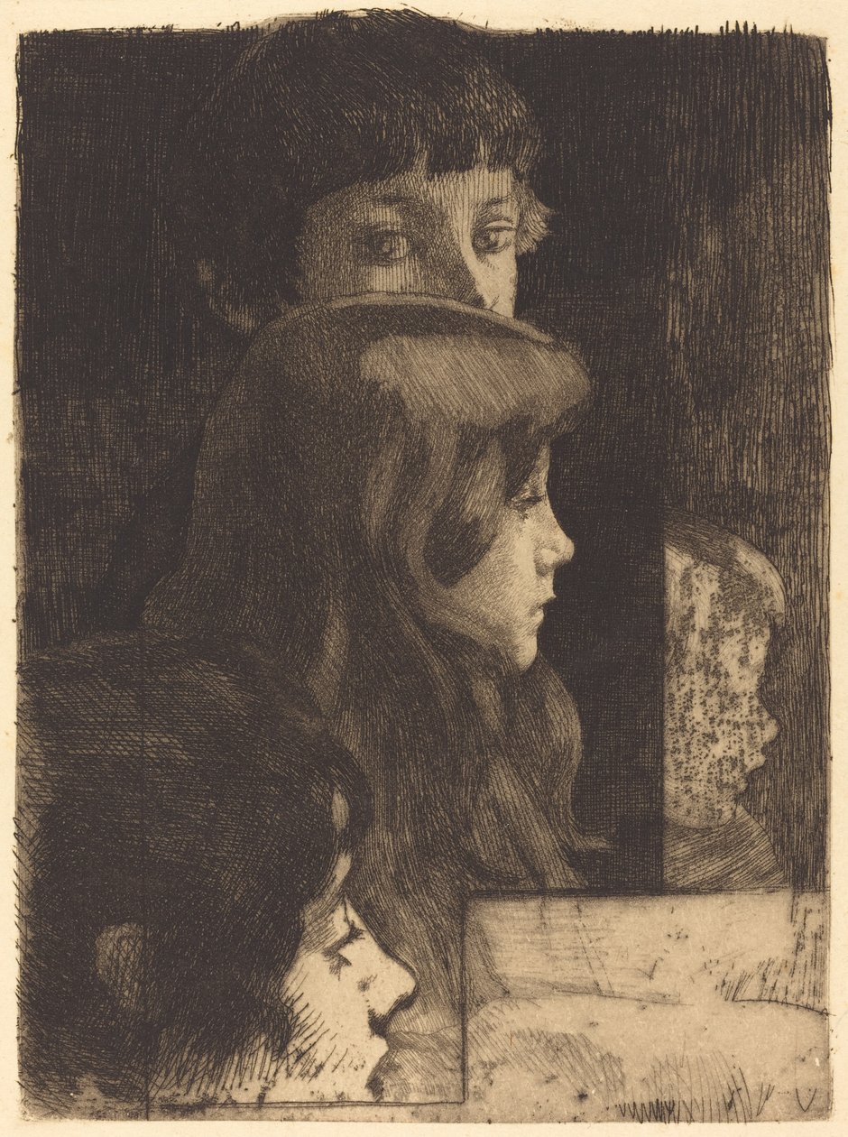 A Family, 1890 by Paul Albert Besnard