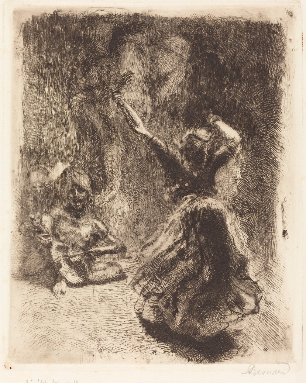The Dancer of Tanjore by Paul Albert Besnard