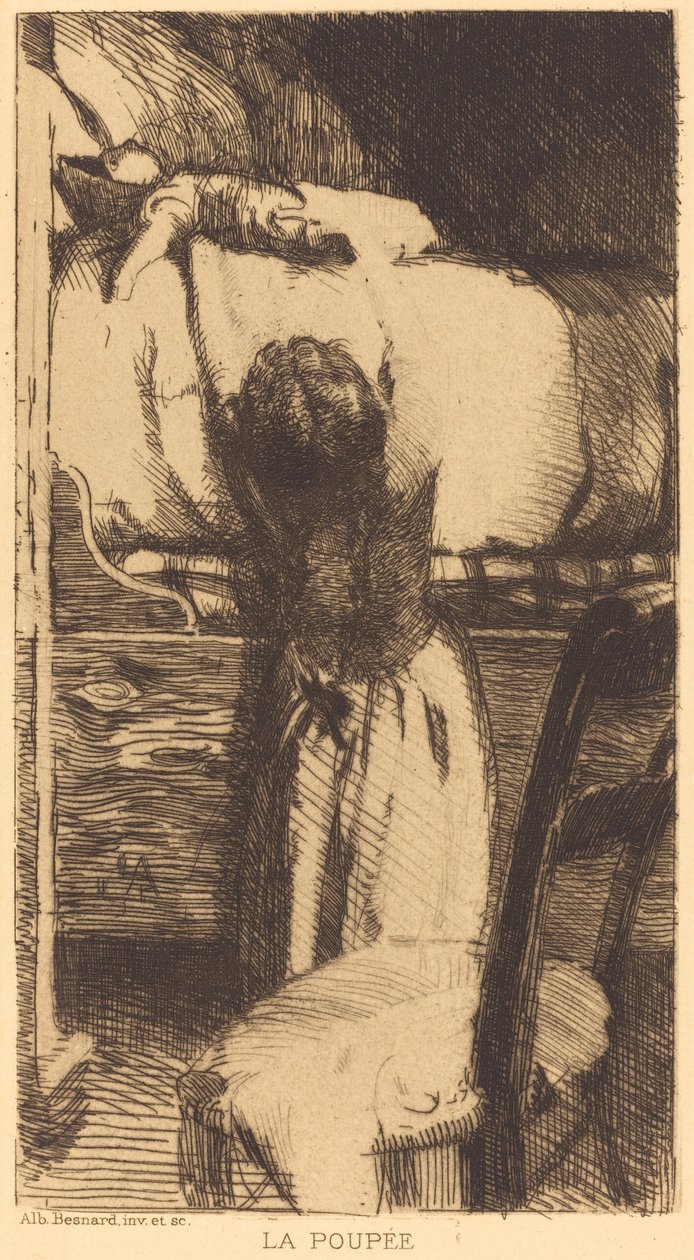 The Doll La Poupée, 1888 by Paul Albert Besnard