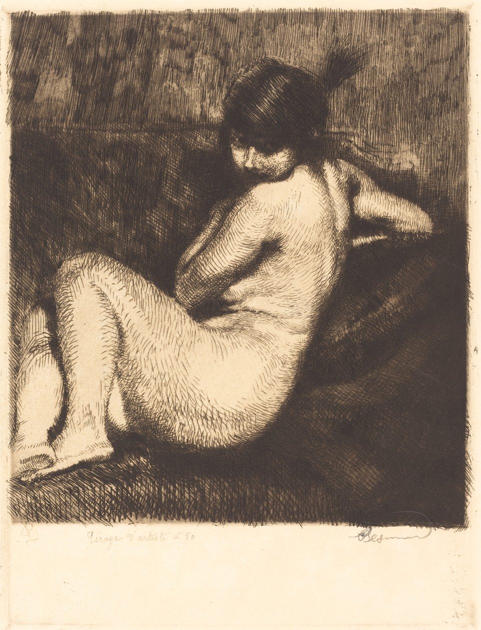 The Feathered Turban, 1901 by Paul Albert Besnard