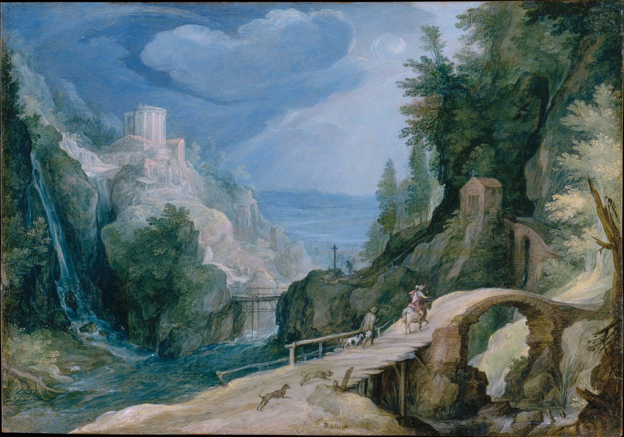 Landscape near Tivoli by Paul Bril