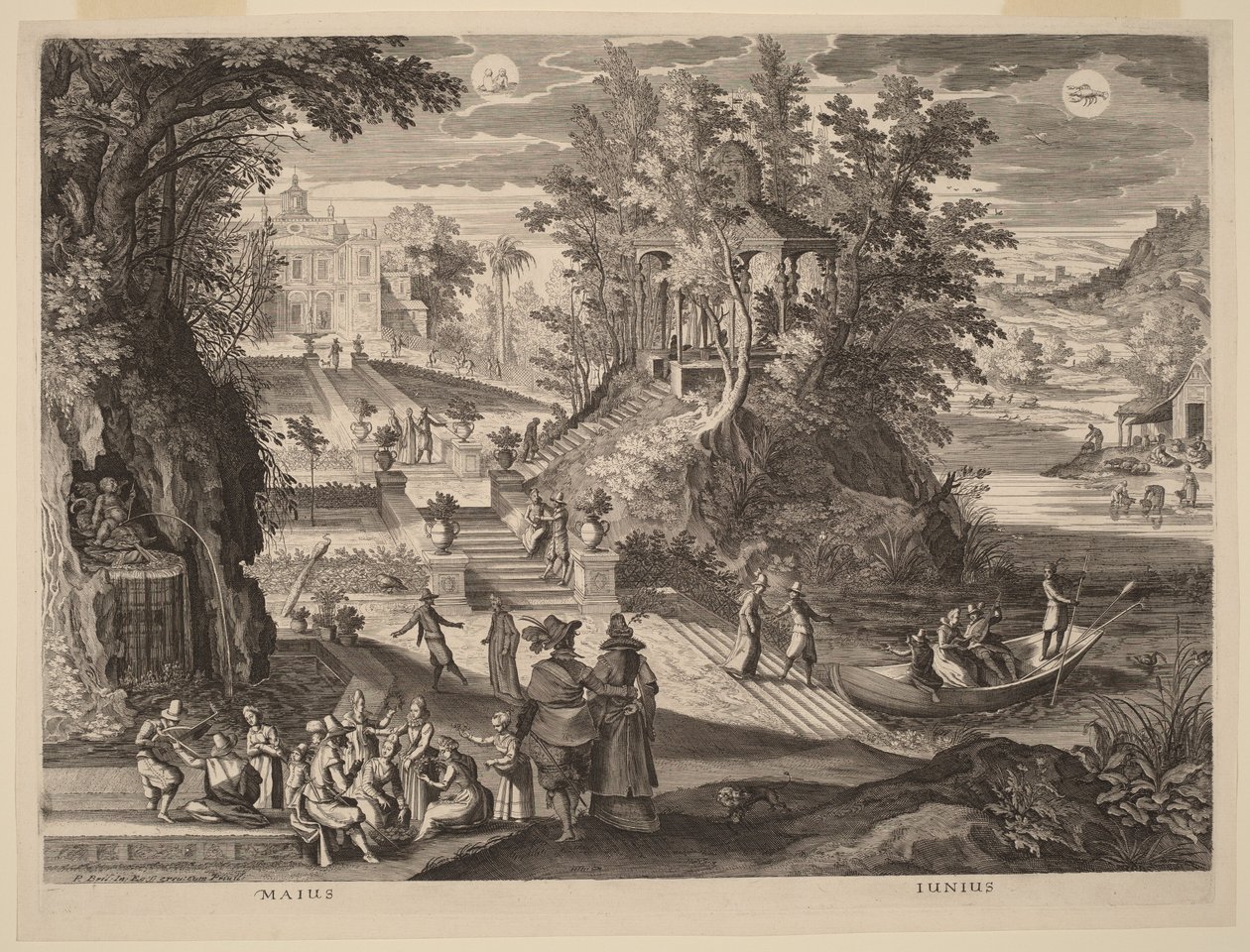 May and June by Paul Bril