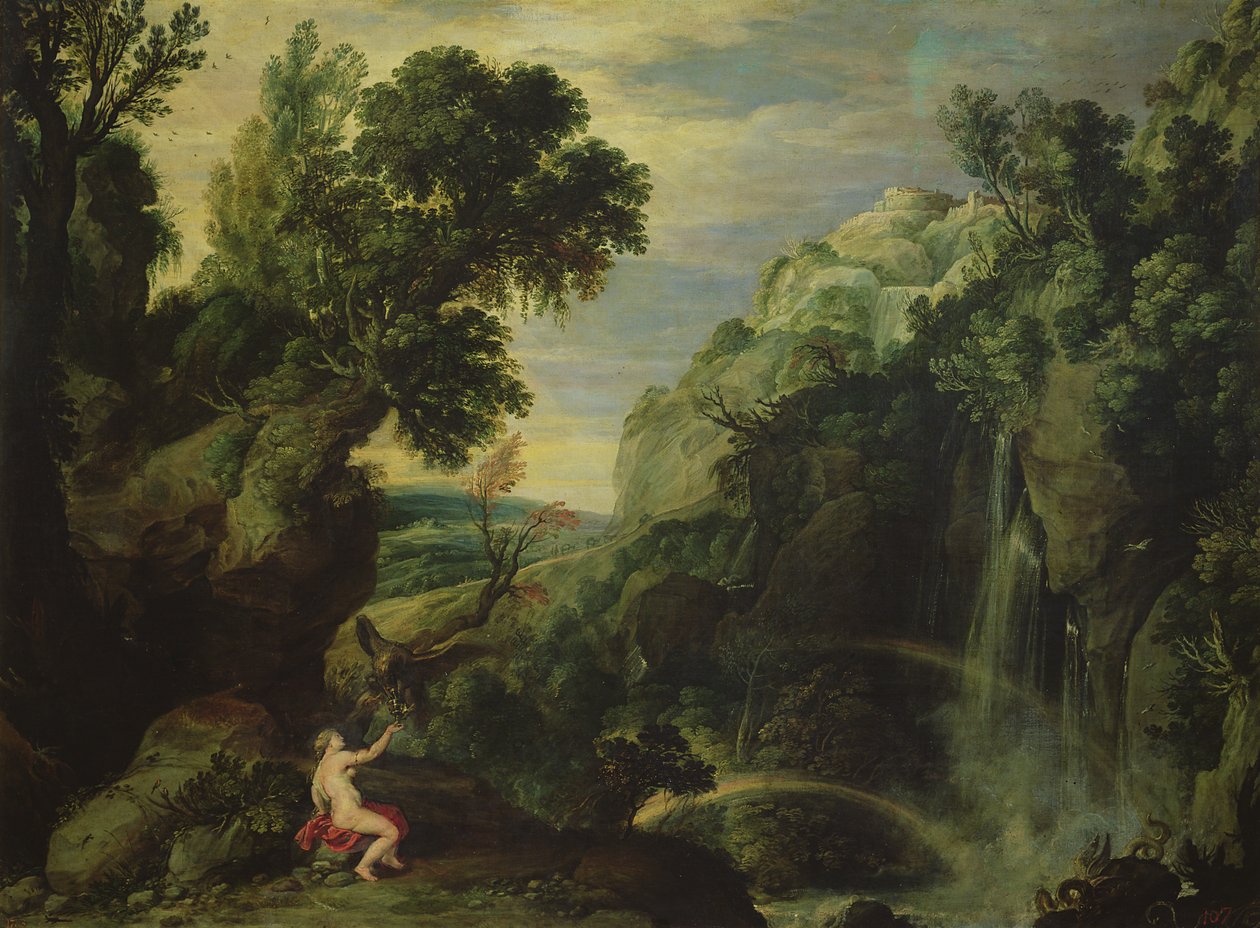 Hebe and the Eagle of Jupiter by Paul Bril