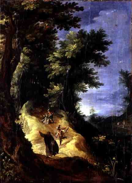 Murder of Two Dominican Friars by Paul Brill or Bril