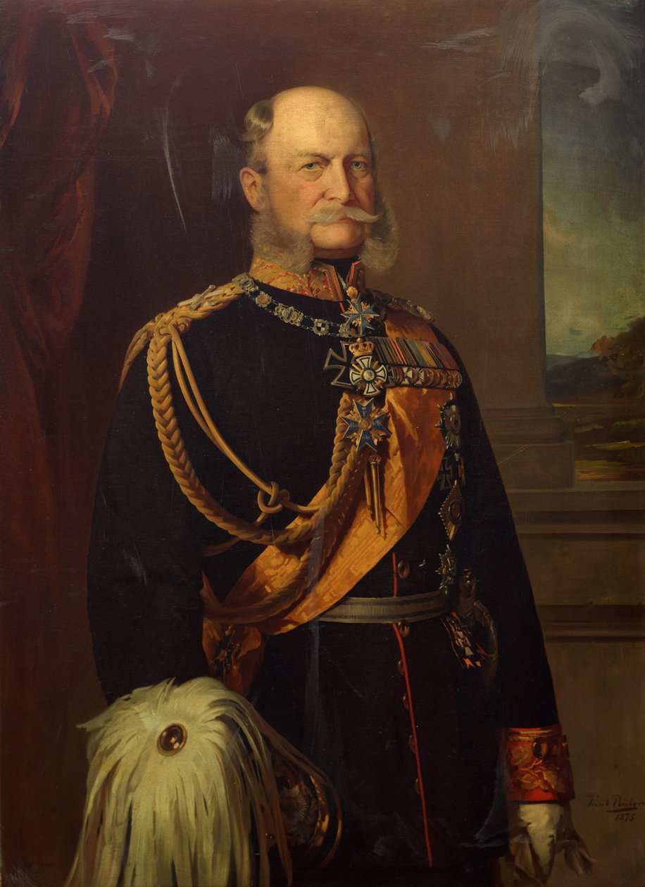 Wilhelm I, Emperor of the German Empire by Paul Bulow
