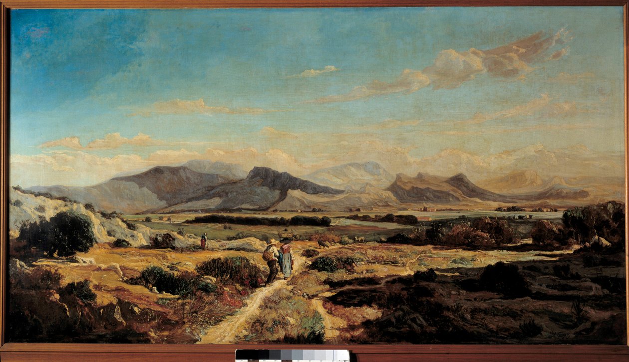 The Hills of Allauch by Paul Camille Guigou
