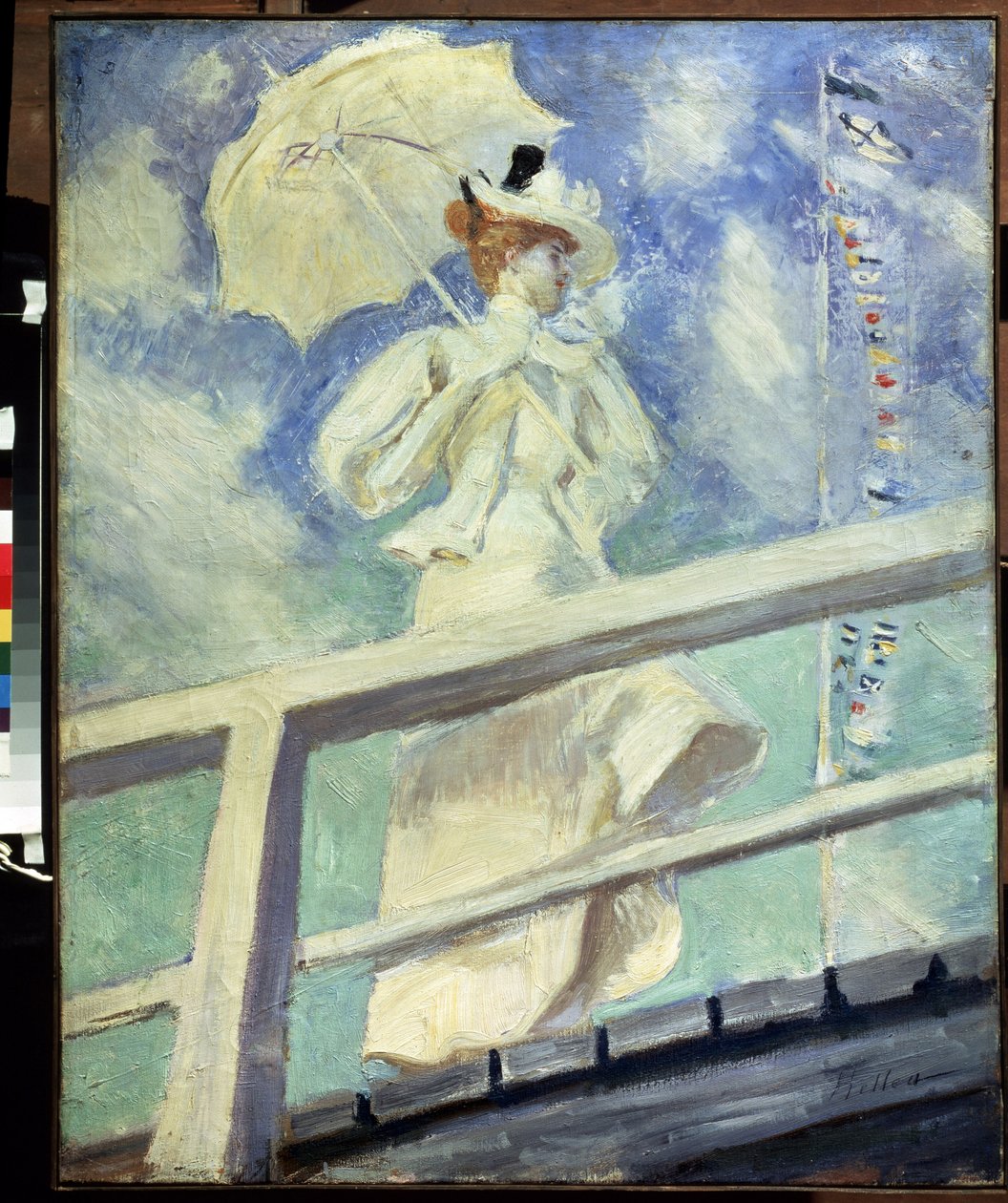 Woman in White by Paul Cesar Helleu