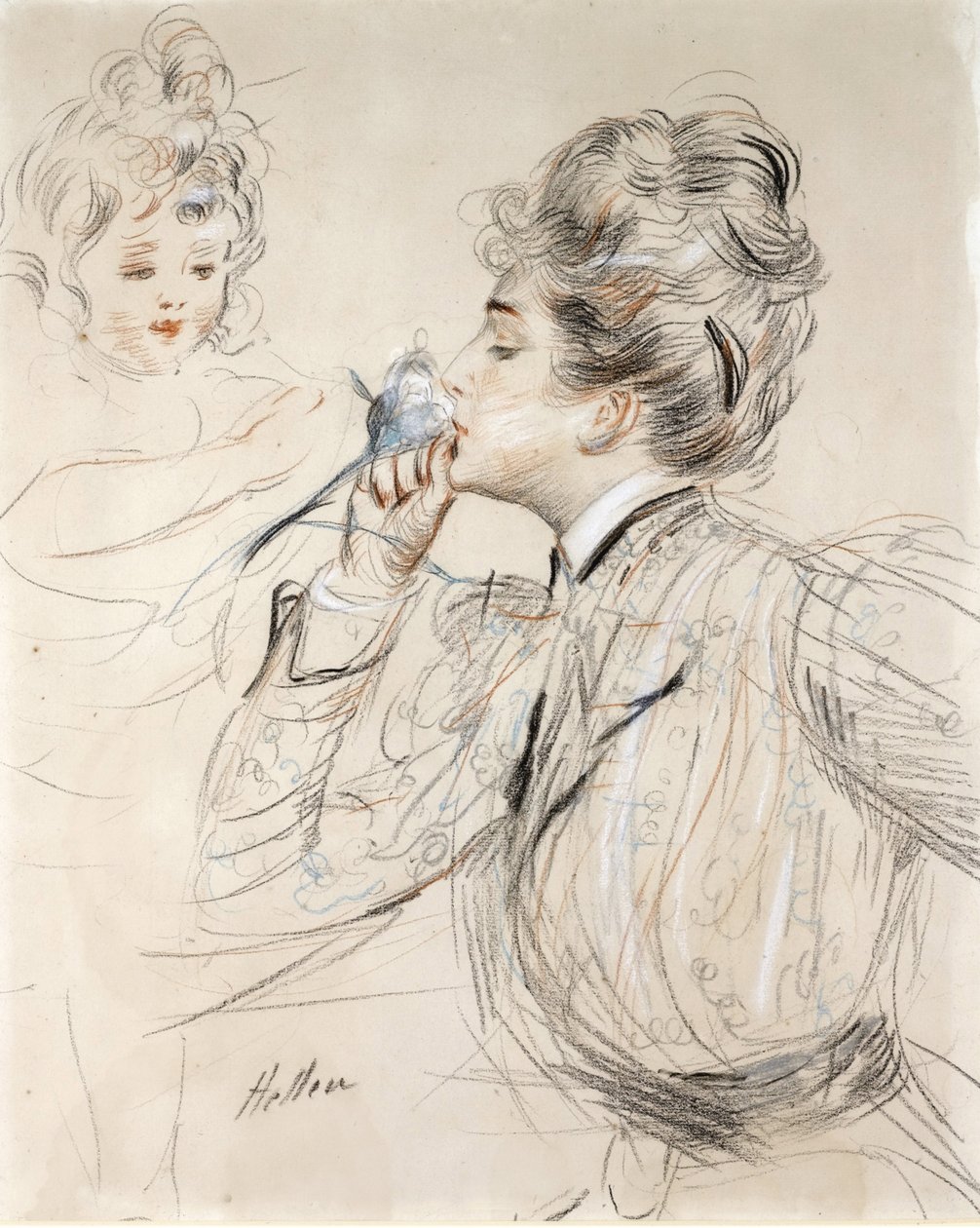 The Perfume by Paul Cesar Helleu