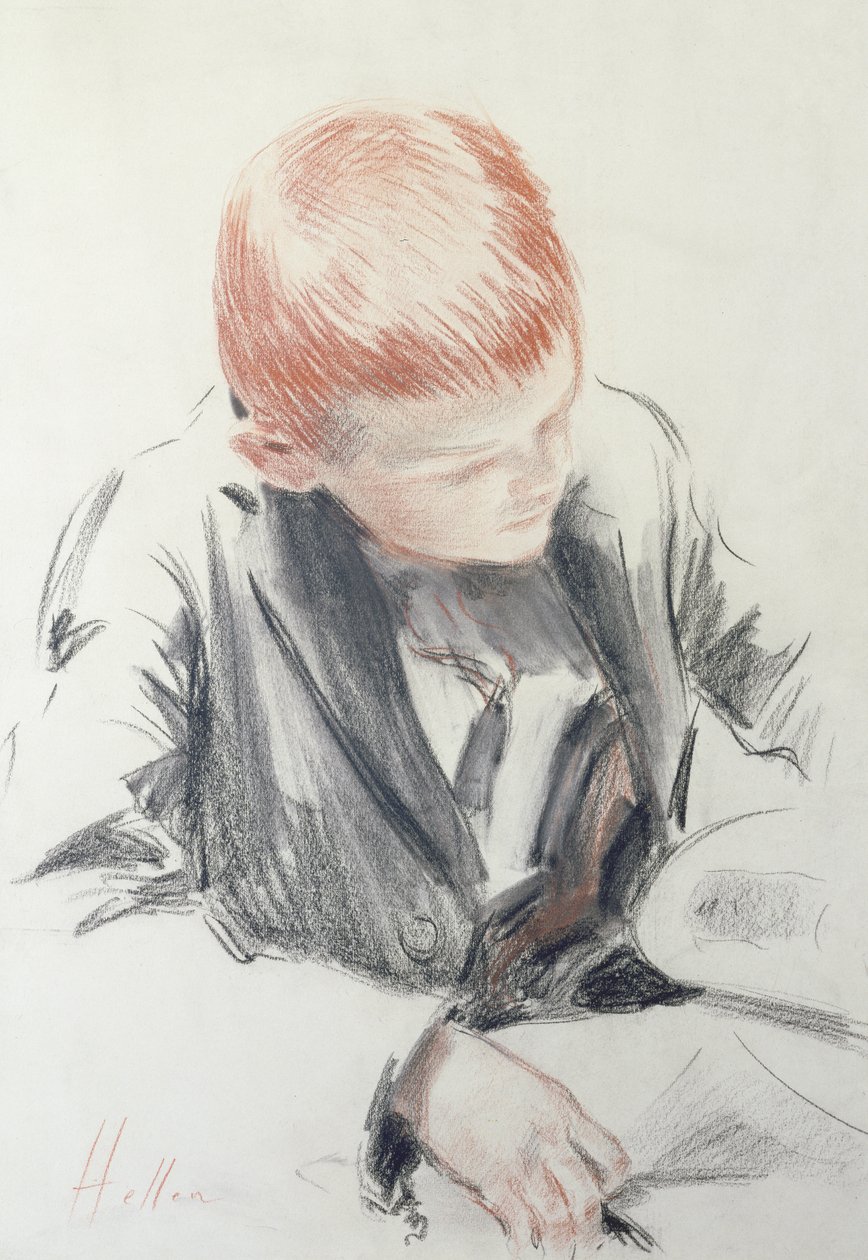 The Young Connoisseur by Paul Cesar Helleu