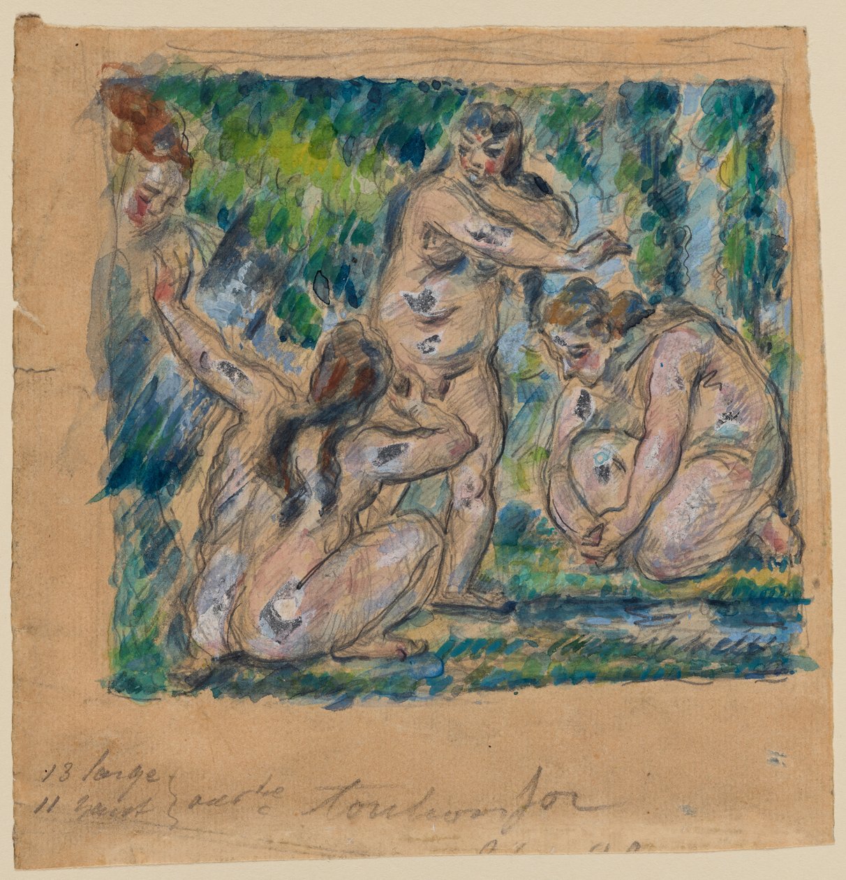 Bathers by Paul Cezanne