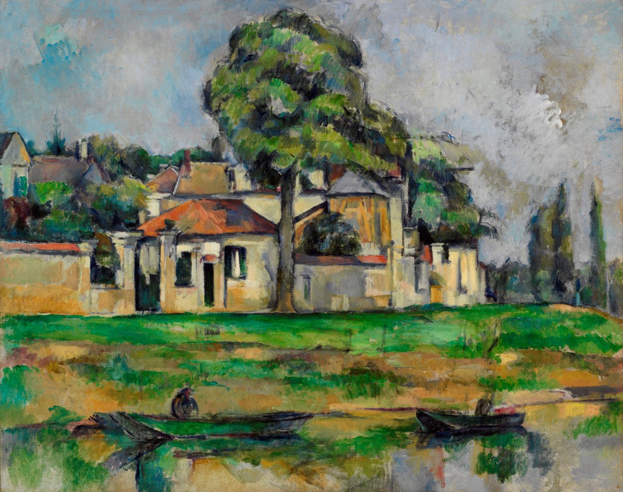 Banks of the Marne by Paul Cézanne