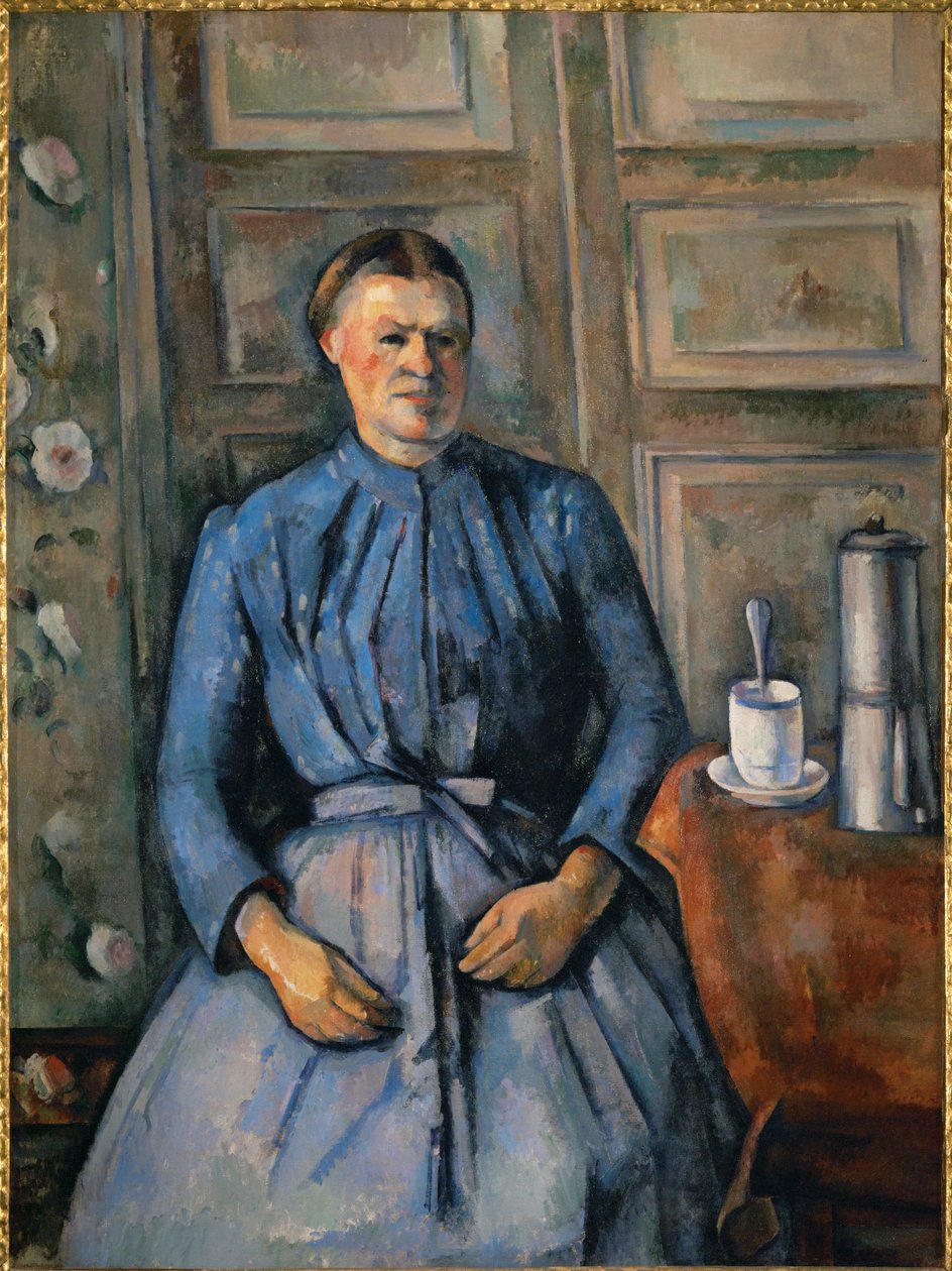 Woman with a Coffee Pot by Paul Cezanne