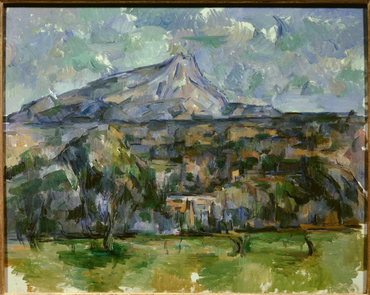 Holy Victory Mountain by Paul Cézanne