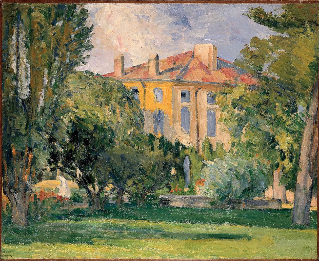 The House of Jas de Bouffan by Paul Cezanne by Paul Cézanne