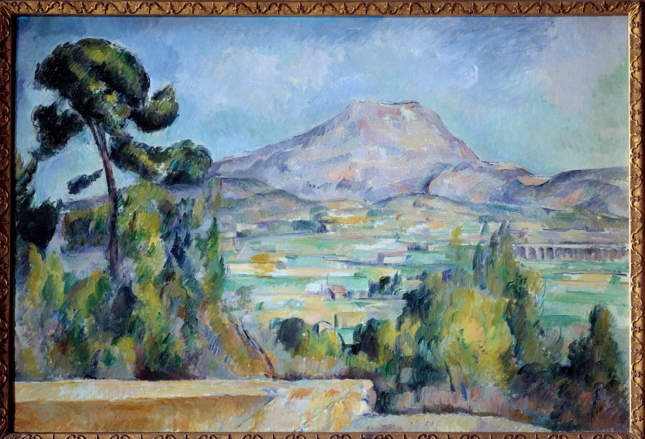 The Mount Sainte-Victoire by Paul Cézanne